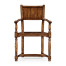 Planked walnut chair (Arm)