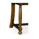 Ladder Back Walnut Chair with Pierced Slats (Arm)