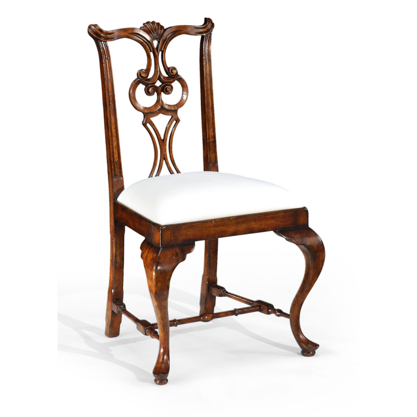 Pierced Back Side Chair