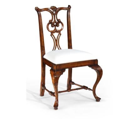 Pierced Back Side Chair