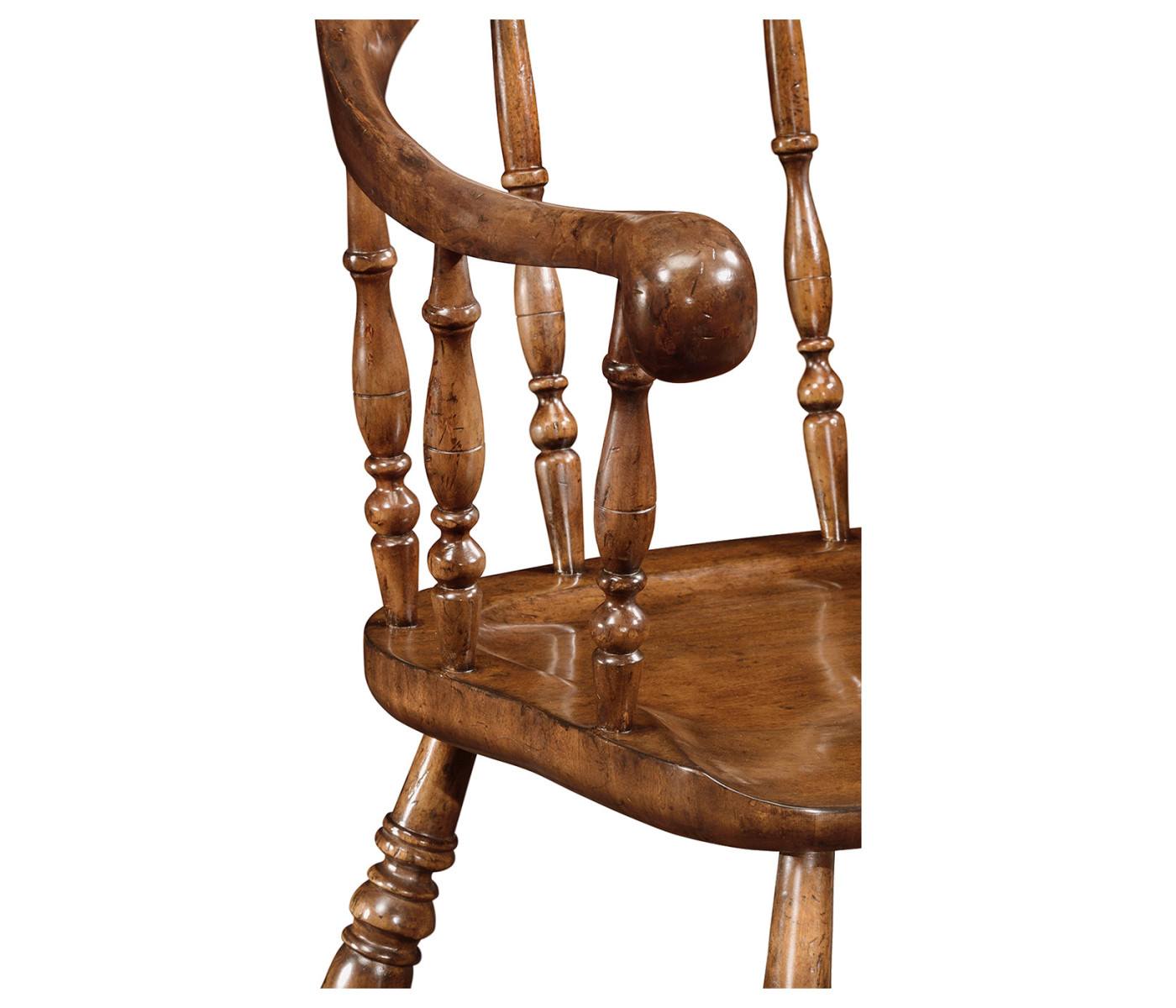 Bow back windsor country chair (Arm)
