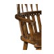 Gothic Windsor Walnut Arm Chair