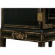 Formal Black & Gold Drinks Cabinet