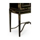 Formal Black & Gold Drinks Cabinet