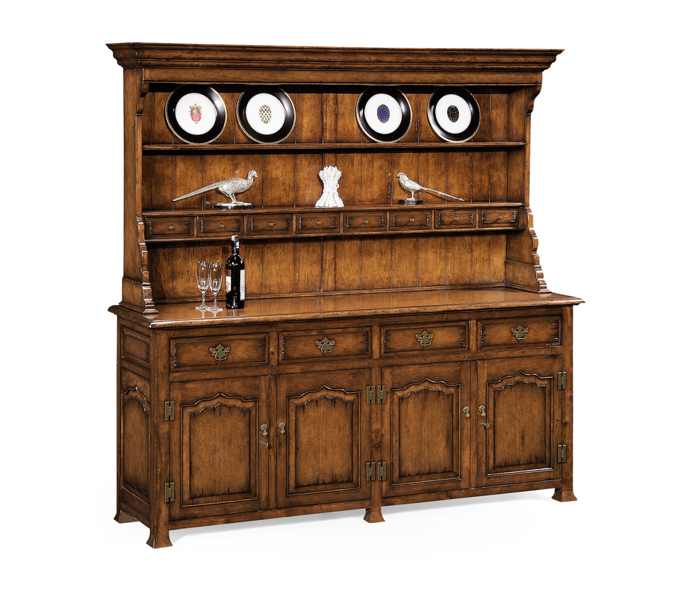 Large Walnut Welsh Dresser