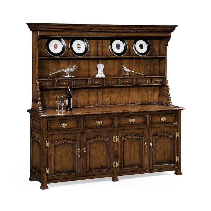 Large Walnut Welsh Dresser
