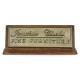 Jonathan Charles counter top sign