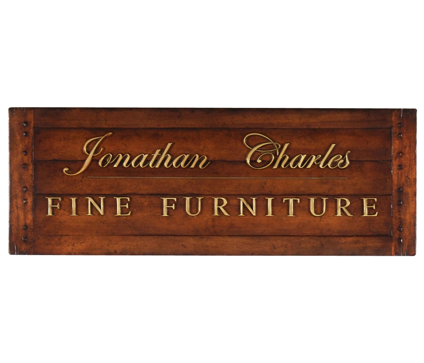 Jonathan Charles hanging sign