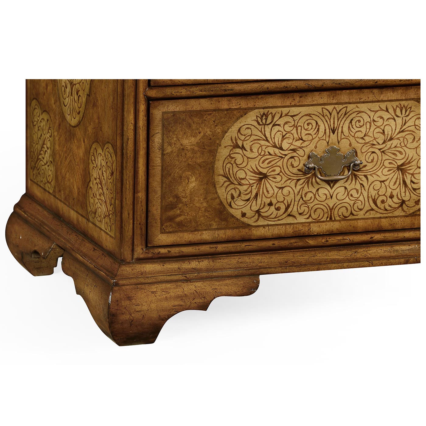 Walnut & Seaweed TV Cabinet