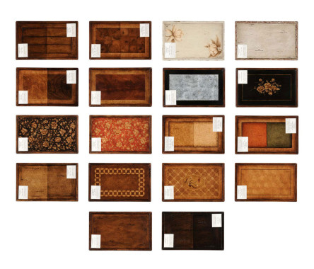 Set of 9 finish sample panels (Large)