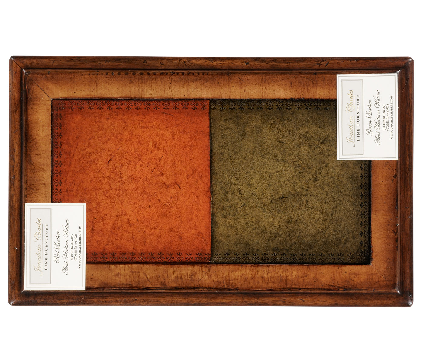 Set of 9 finish sample panels (Large)