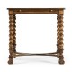Oyster side table with slide