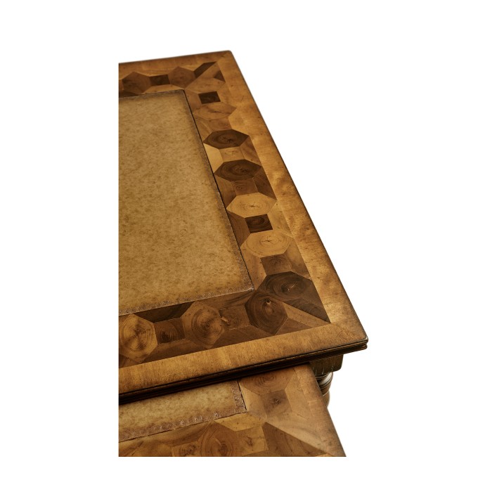 Oyster side table with slide