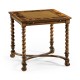 Oyster side table with slide