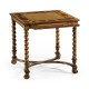 Oyster side table with slide