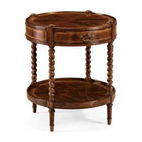 Regency Mahogany Round Side Table