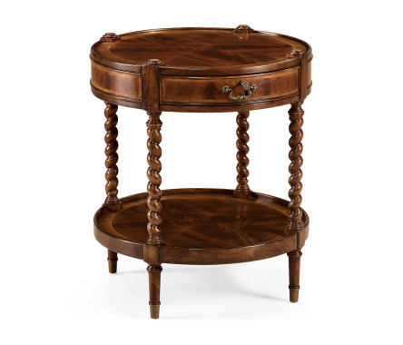 Regency Mahogany Round Side Table