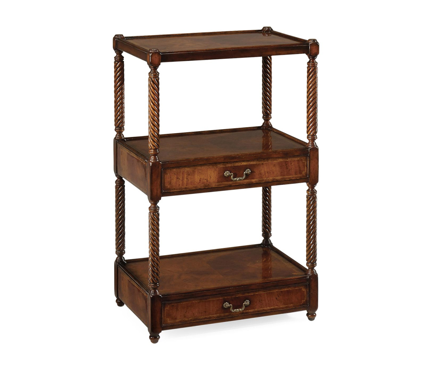 Regency Style Mahogany Three-Tier Étagère (Narrow)