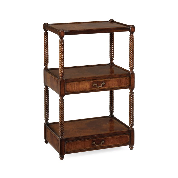 Regency Style Mahogany Three-Tier Étagère (Narrow)