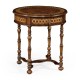 Rope twist round side table