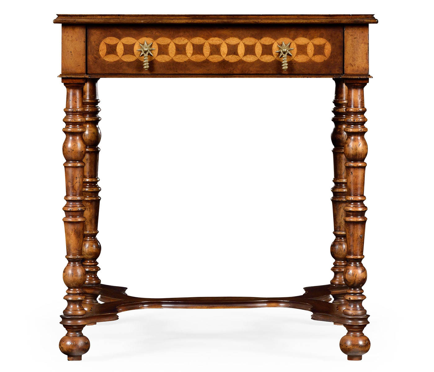 Rope twist square side table (large)