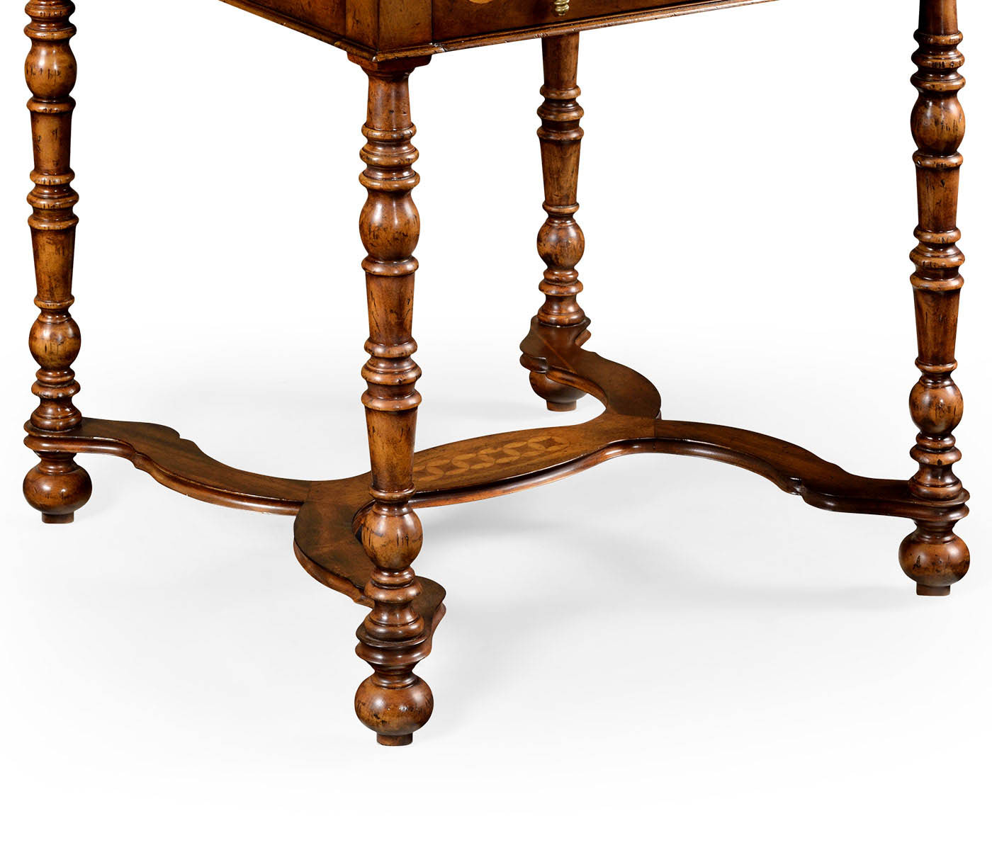 Rope twist square side table (large)