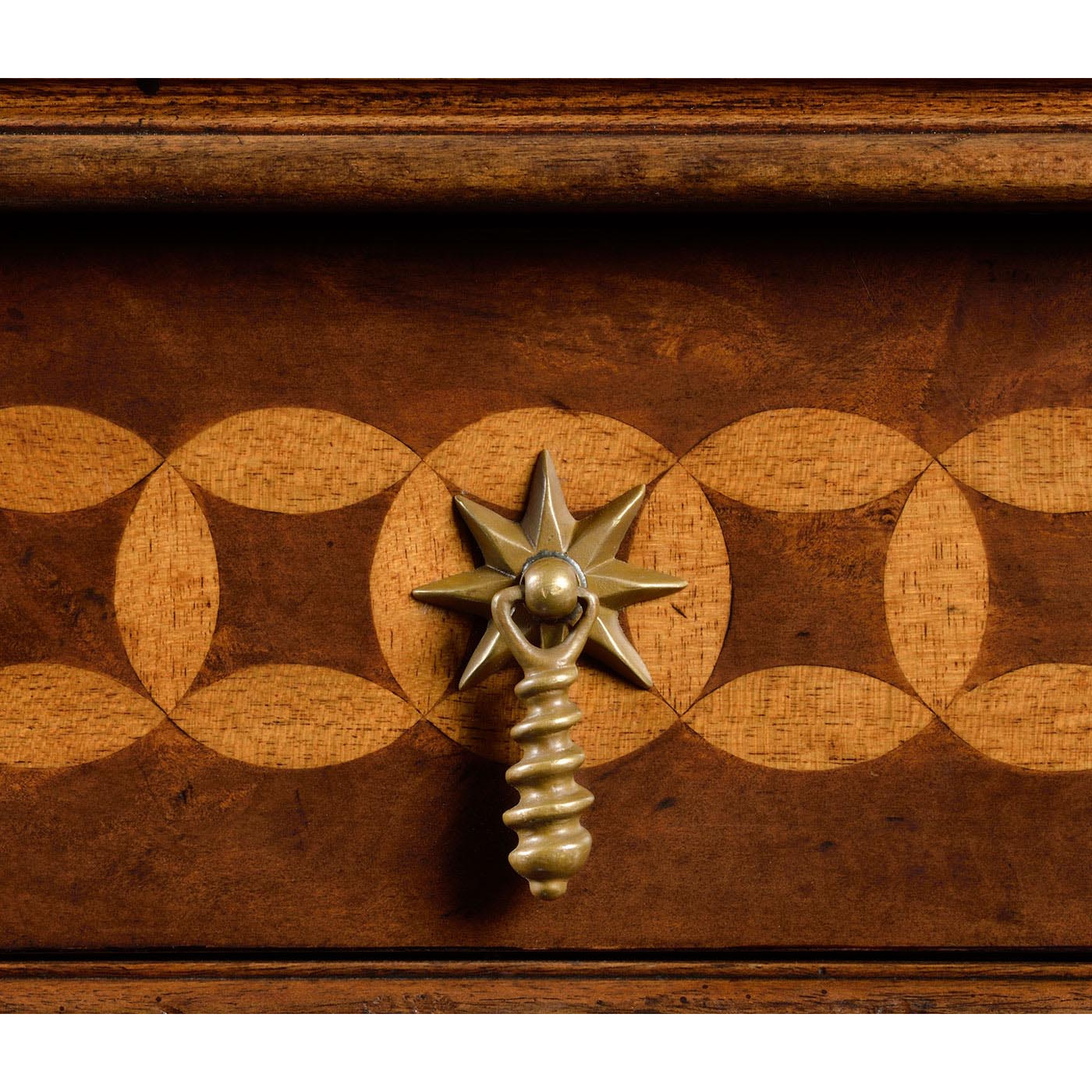 Rope twist square side table (large)