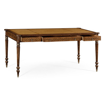 Rope twist writing table