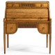 Satinwood Roll Top Desk