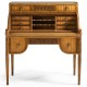 Satinwood Roll Top Desk