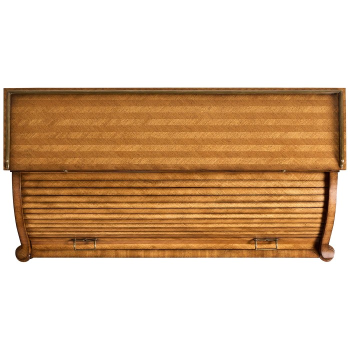 Satinwood Roll Top Desk