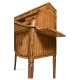 Satinwood Roll Top Desk