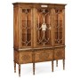Satinwood Display Cabinet