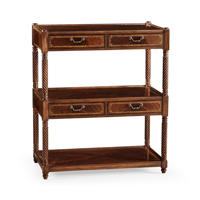Regency Mahogany Étagère