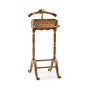 Burl & Mother of Pearl Valet Stand