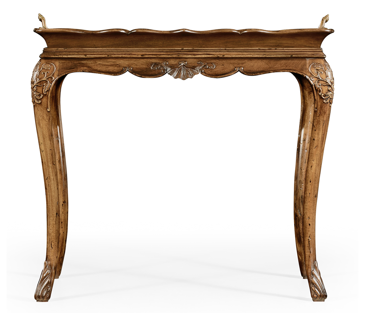 Carved Satinwood Tray Table