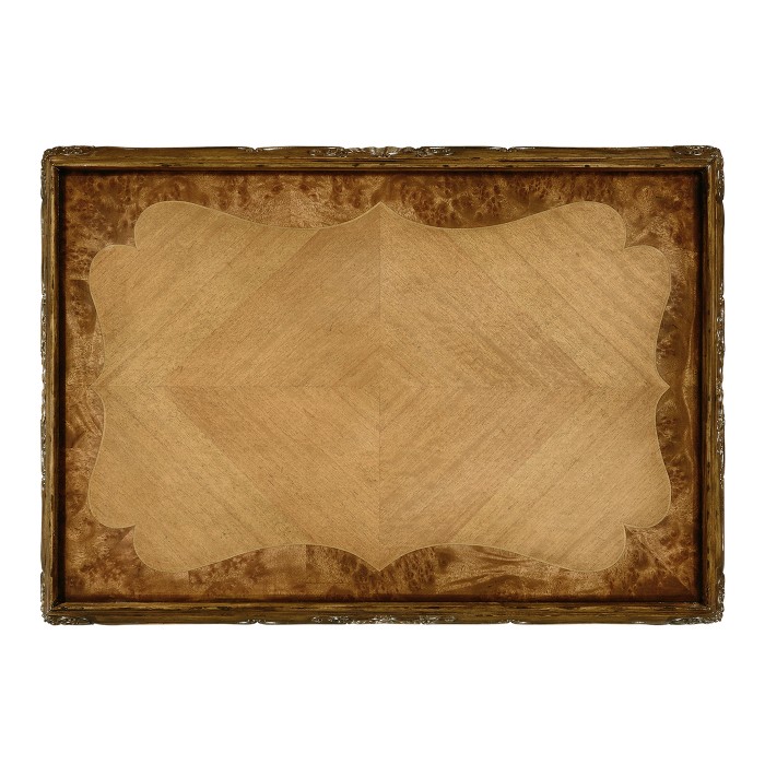 Carved Satinwood Tray Table