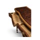 Serpentine Mahogany Console Table