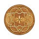 Satinwood & Marquetry round coffee table
