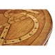 Satinwood & Marquetry round coffee table