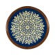 Lapis Blue Églomisé Side Table