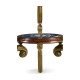 Lapis Blue Églomisé Side Table