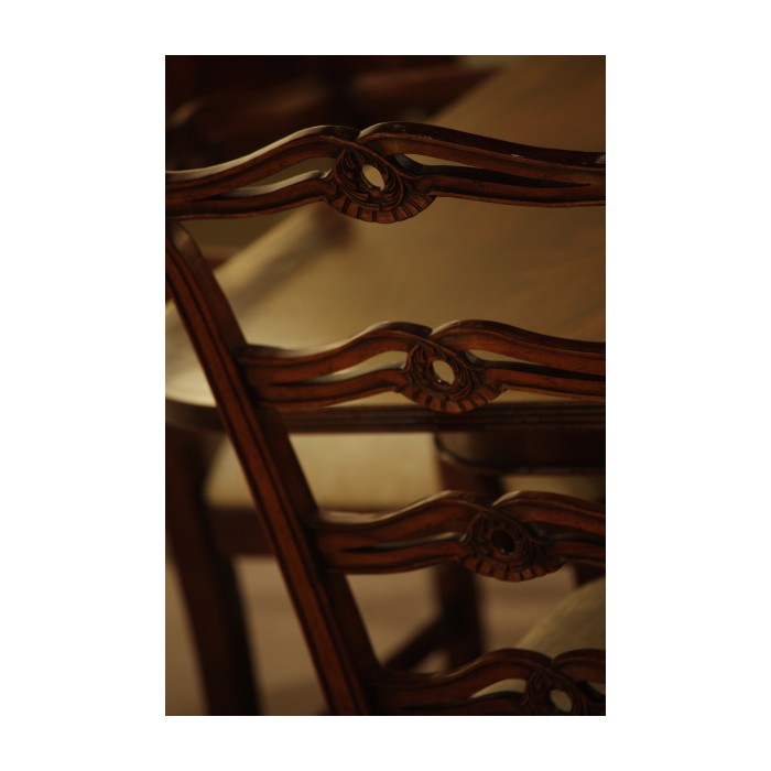 Chippendale Pierced Back Dining Arm Chair