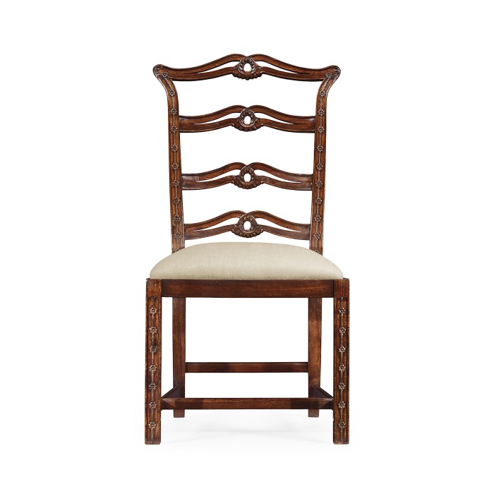 Chippendale Pierced Back Dining Side Chair