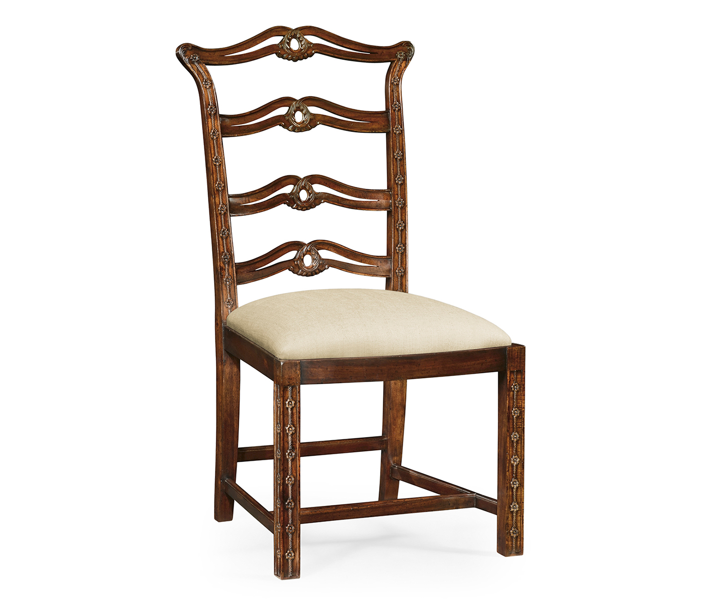 Chippendale Pierced Back Dining Side Chair