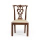 Chippendale Rococo Quatrefoil Side Chair