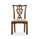 Chippendale Rococo Quatrefoil Side Chair