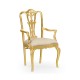 Gilded 18th Century Dining Arm Chair