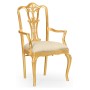 Gilded 18th Century Dining Arm Chair