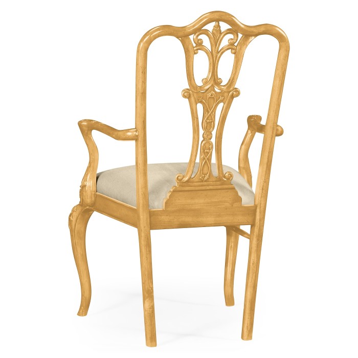 Gilded 18th Century Dining Arm Chair